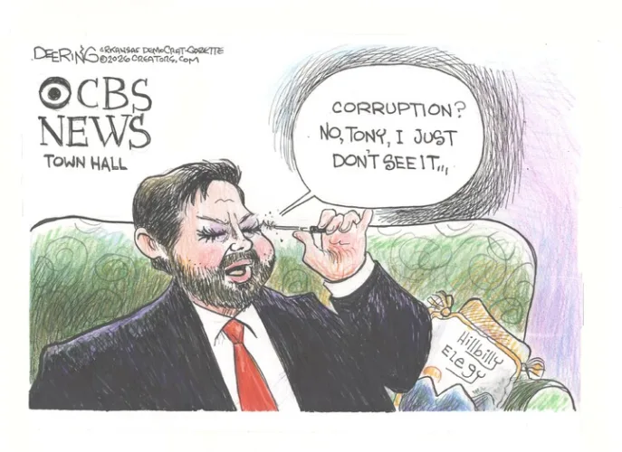 Editorial cartoon for Oct. 23, 2026